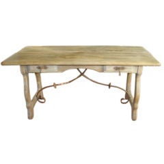 Spanish Style Natural Wood Table