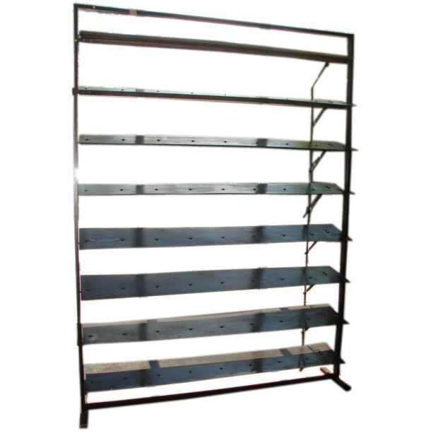 Large Scale Jean Prouve Steel Shutters Room Divider