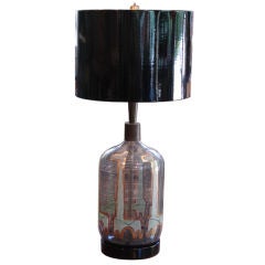 Vintage Llama lamp