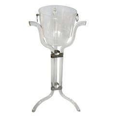 Retro Dorothy Thorpe Style Lucite Champagne Stand
