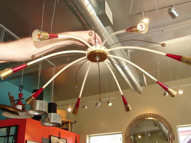 Ruby Red Spider Light