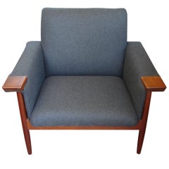Danish modern lounge chair by Dans/Marc