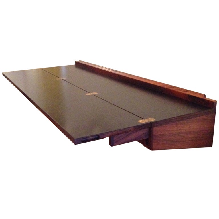 Hormand Olsen Rosewood Wall Mounted Desk