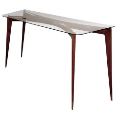 Exceptional Italian Console In The Manner Of Ico Parisi