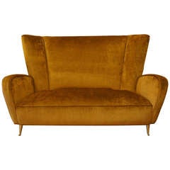 Gracious Italian Settee - Small Sofa