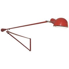 Paolo Rizzato for Arteluce Swinging Wall Lamp Model #265, Italy 1970s