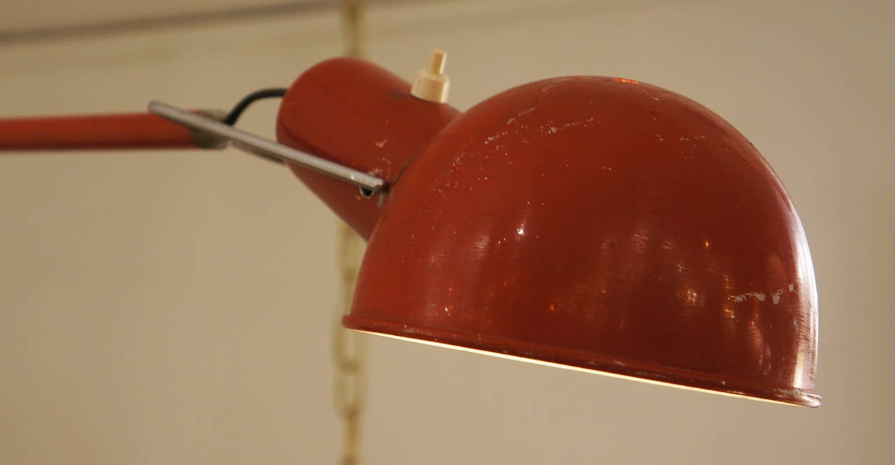 Mid-Century Modern Paolo Rizzato for Arteluce Swinging Wall Lamp Model #265, Italy 1970s