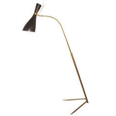 Striking Italian 50's Floor Lamp