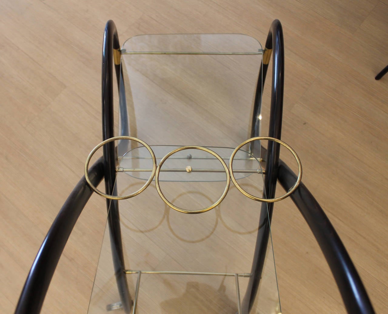 Whimsical Italian, 1950s Bar Cart Edited by Gaetano Pizzi In Excellent Condition In New York, NY