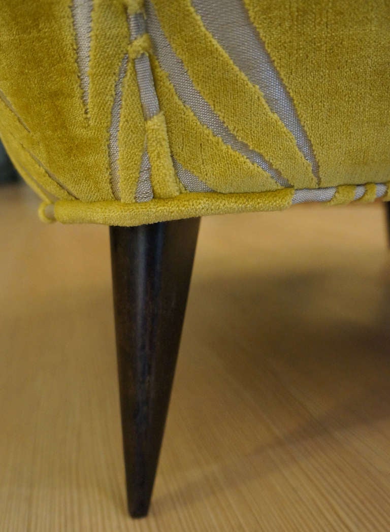 Sculptural Italian Late 1940's Early 1950's Armchair 2