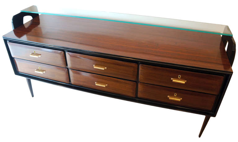 Mid-20th Century Refined Italian 1950s Dresser 