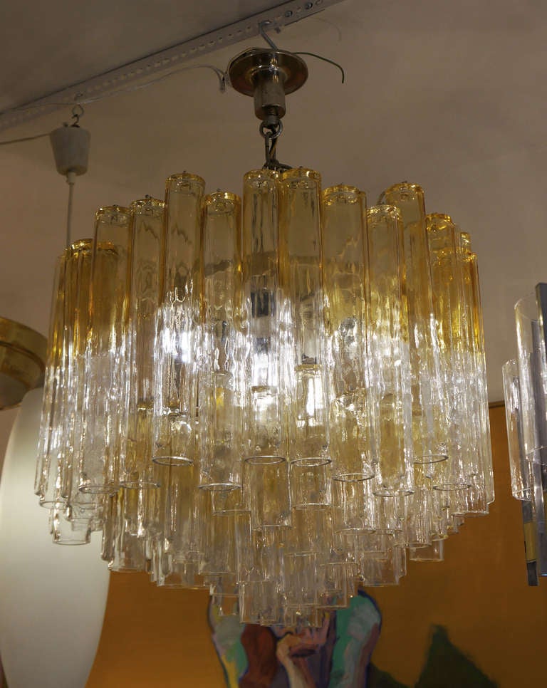 Dramatic Venini Chandelier of the 