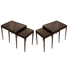 Pair of Robsjohn-Gibbings Nesting Tables, USA, 1950s