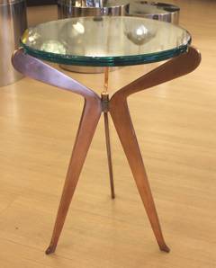Contemporary, Limited Edition Copper Table Designed by Gaspare Asaro