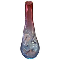 "Sommerso" Vase by Flavio Poli for Seguso, Italy, 1950s 11