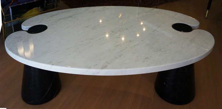 Italian Posh Angelo Mangiarotti For Skipper Coffee Table