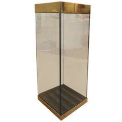 Italian  Glass Umbrella Stand