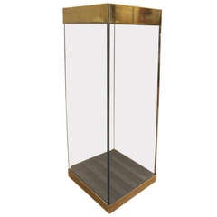 Italian Glass Umbrella Stand