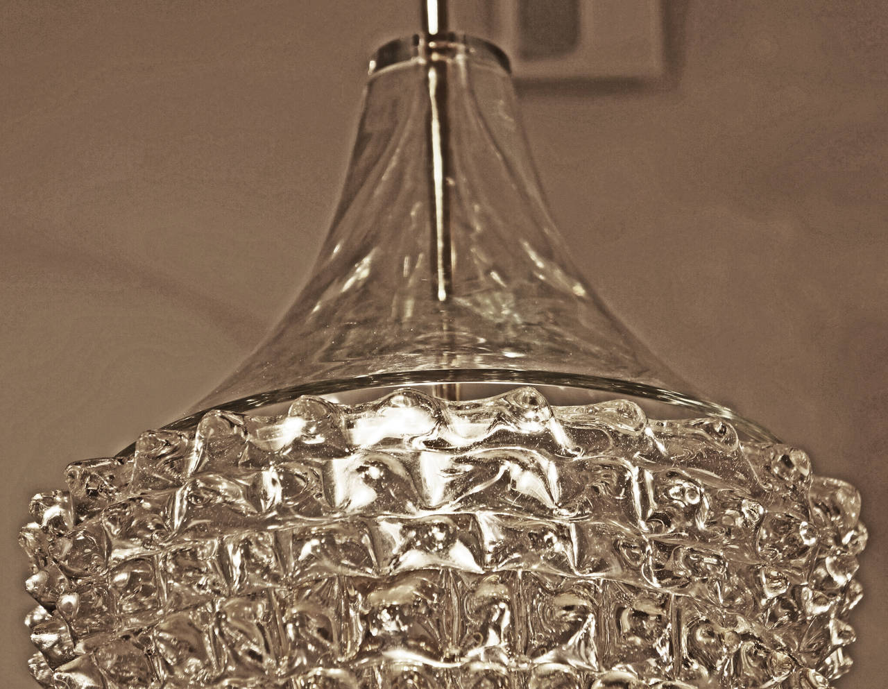Elegant Murano Glass Pendant 