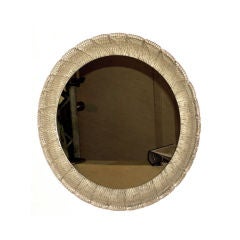 70's Back-lit lucite mirror