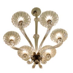 Magnificent early Barovier Murano chandelier