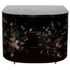 "Fiori della Notte" Curved Chest of Drawers by Fornasetti