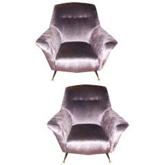 Sculptural Italian 50
s armchairs Sculptural Italian 50
s armchairs