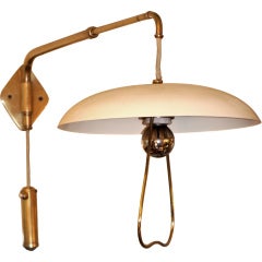 Italian 50's Extensible/Adjustable Wall Lamp