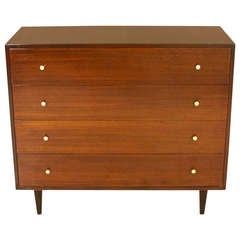 Mid-Century American Harvey Probber Mahogany Dresser
