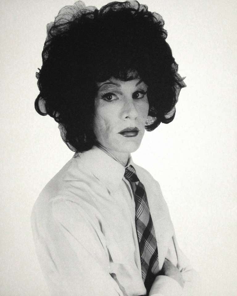 andy warhol in drag