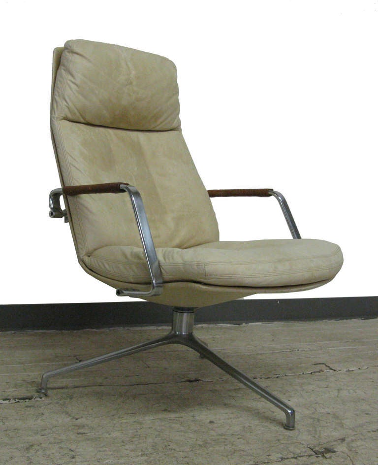 Danish Executive Armchair by Jørgen Kastholm and Preben Fabricius