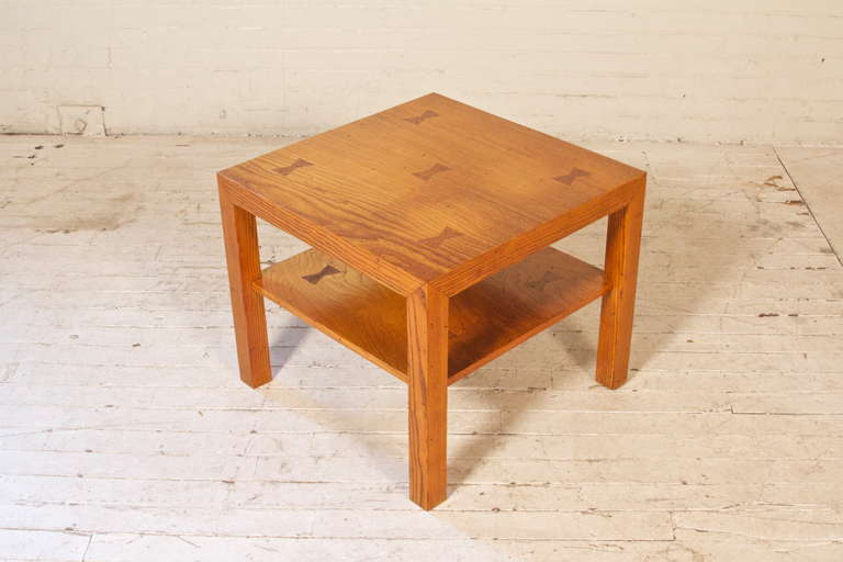 Arts and Crafts French Oak Occasional Table