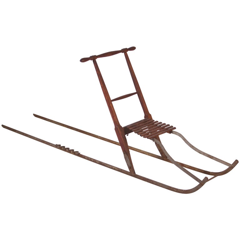 Vintage "The Kicker" Swedish Kicksled For Sale at 1stDibs kicksled