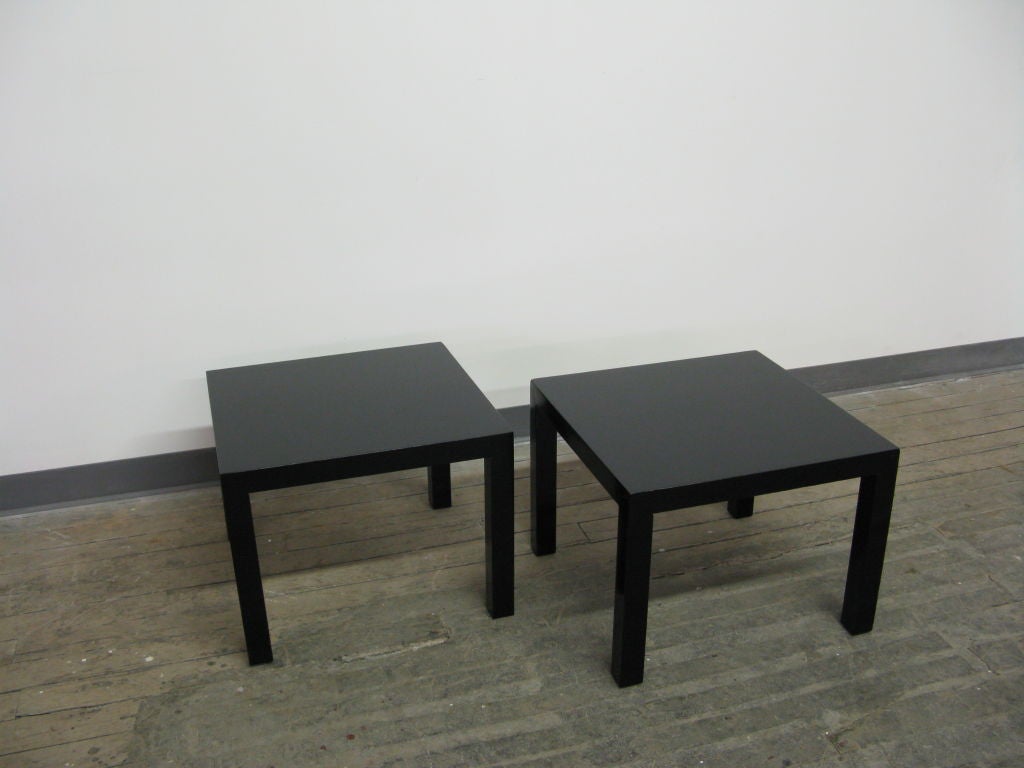Pair of End Table by Lane