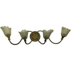 One French Art Deco Sconce