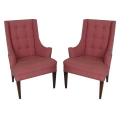 Pair of Wing Armchairs