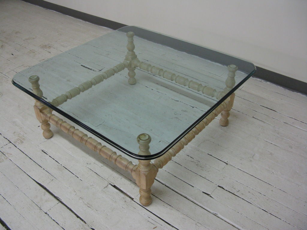 Glass Top Coffee Table