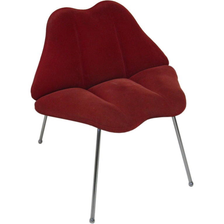 Marylin Monroe Lips Chair at 1stDibs red lips chair