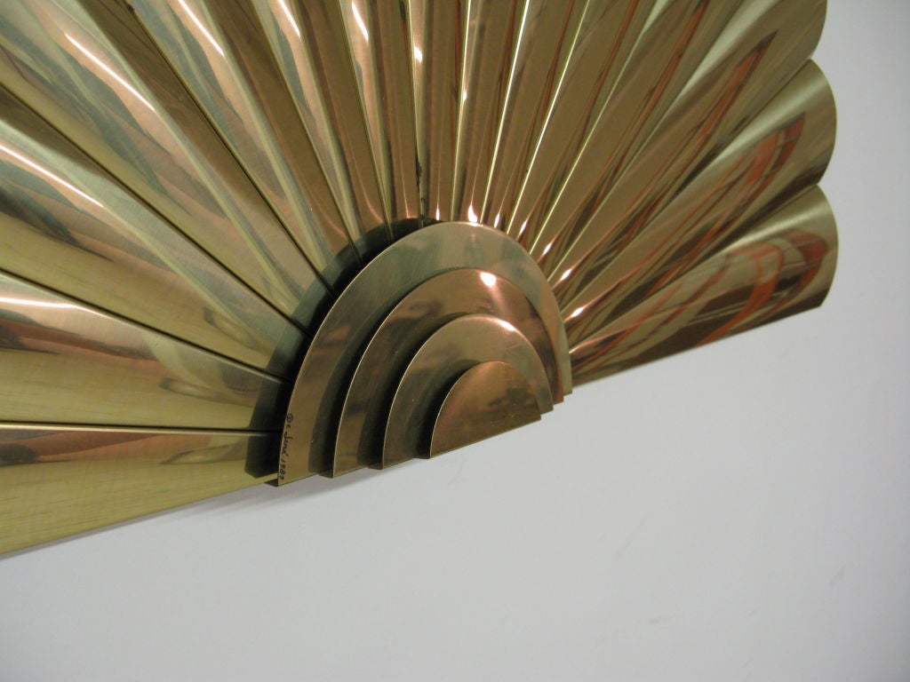C. Jere Wall Hanging Fan In Good Condition In Brooklyn, NY