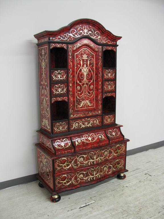 Stunning Dutch Baroque Style Secretary