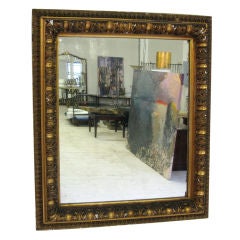 Carved Gilded Antique Mirror Frame