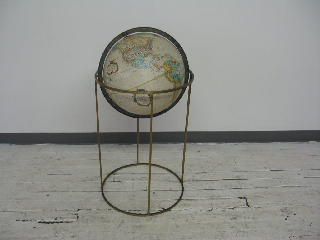 Globe on Stand by P.Mc Cobb