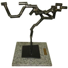 Abstract Metal Sculpture by Andrew Y. Chembers
