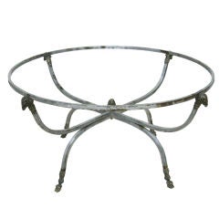 Rams Head Metal Table