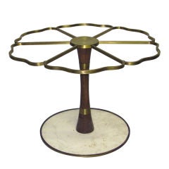 Modern Brass Table  by Borsani(attr)