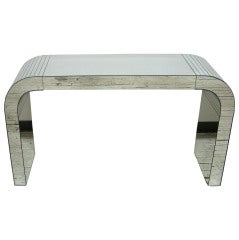 Mirrored Console Table