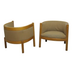 Pair of Club Chairs by Thonet(attr)