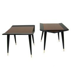 Pair of Midcentury End Tables