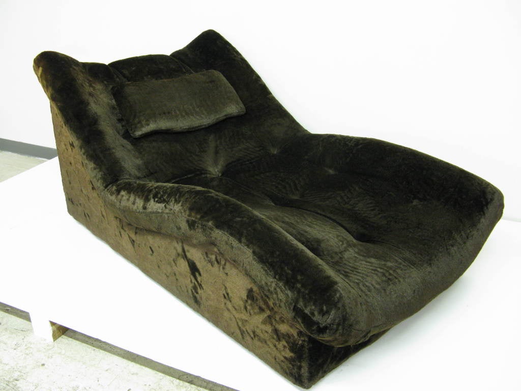 Hollywood Regency Chaise Longue