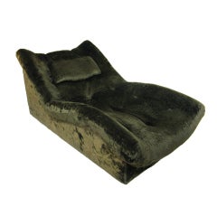 Hollywood Regency Chaise Longue